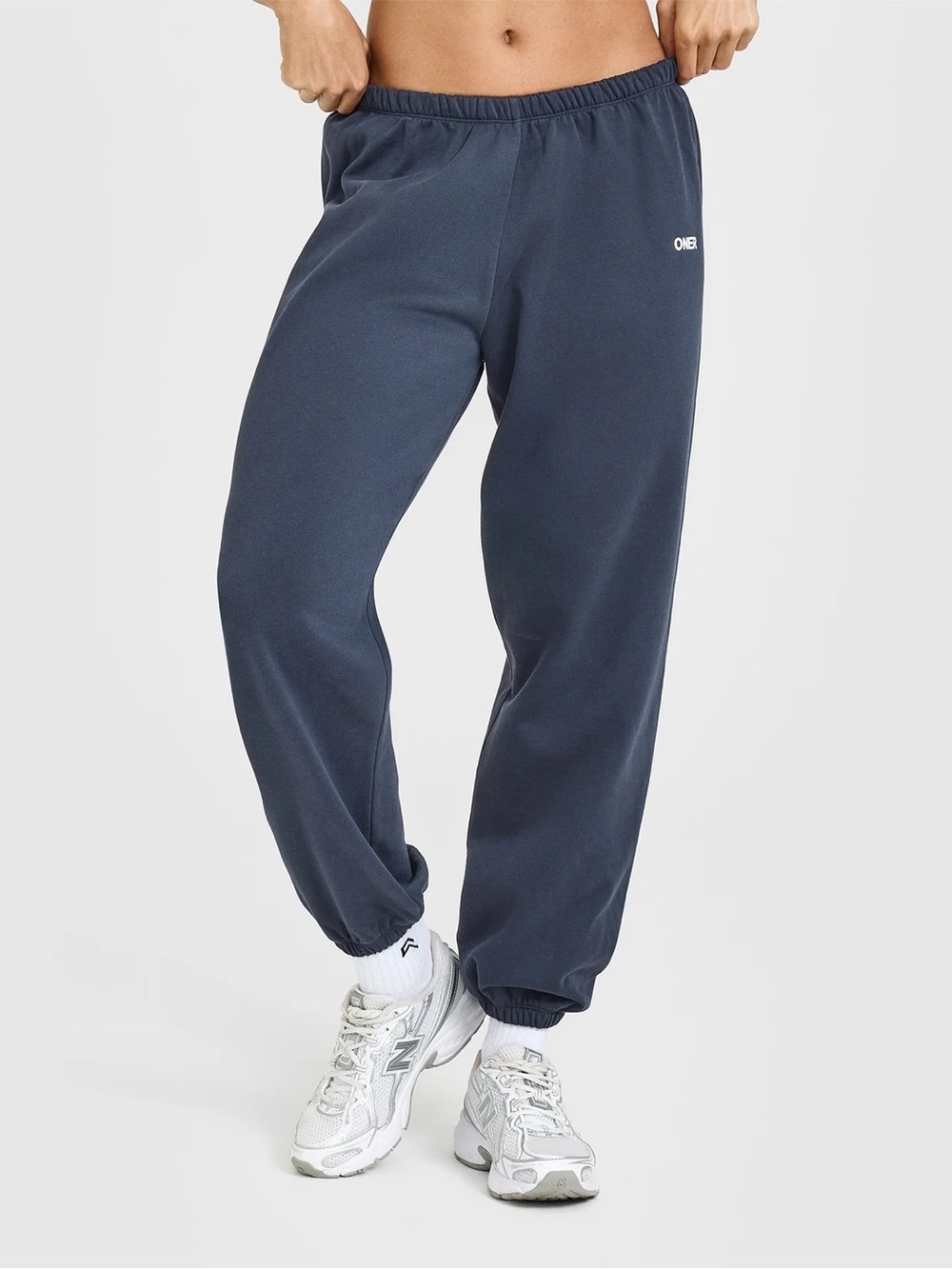 Oner Active Navy Blue Women's Relaxed Track Joggers